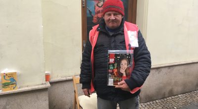 Prodejce Karel díky Novému prostoru už sedmým rokem stojí na vlastních nohou. <em>„</em>Je to moje srdcová záležitost,<em>“</em> říká